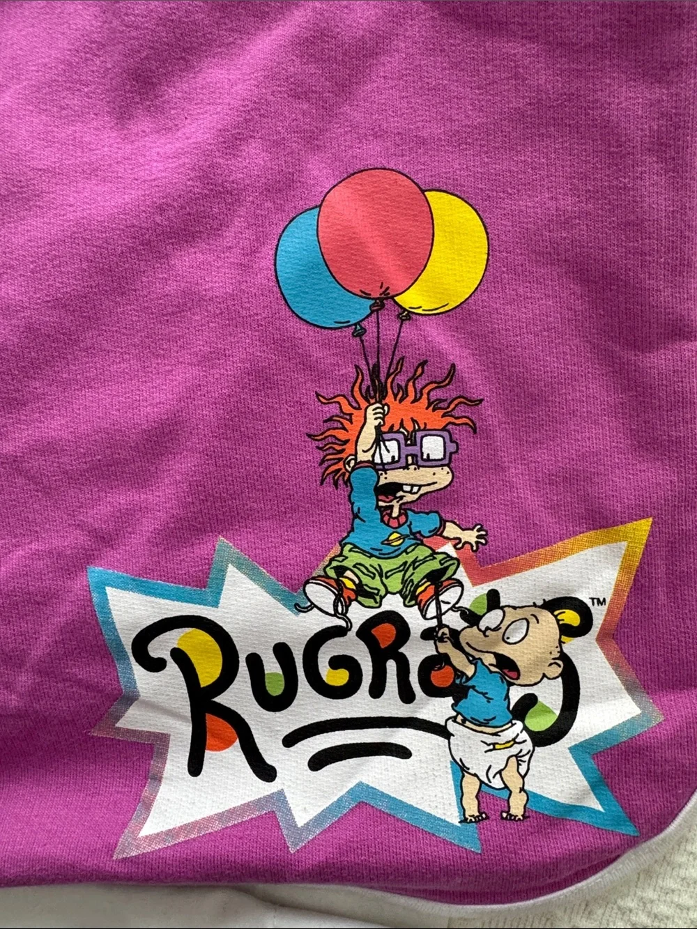 Nickelodeon Rugrats Pink & SpongeBob Gray Colorblock Lounge Shorts 2 for one
